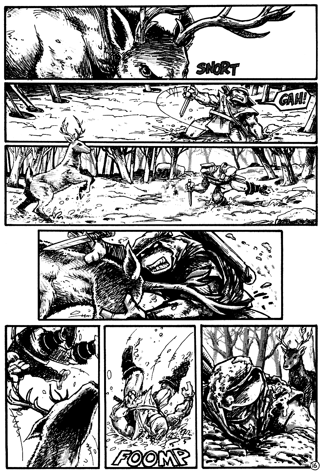 Read online Teenage Mutant Ninja Turtles (1984) comic -  Issue #11 - 17