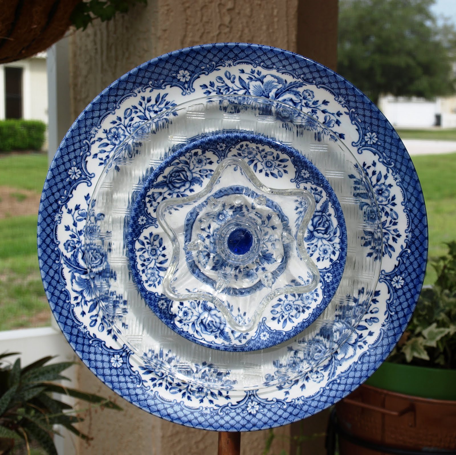 The ART and Musings of ShellyRaeWood Just listed 7 Glass Plate Flowers