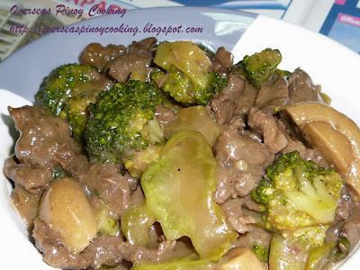 Beef and Broccoli With Oyster Sauce