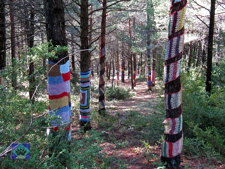 ZáLeZ "El bosque encantado" dentro de la ruta de los Duendes. Herrera