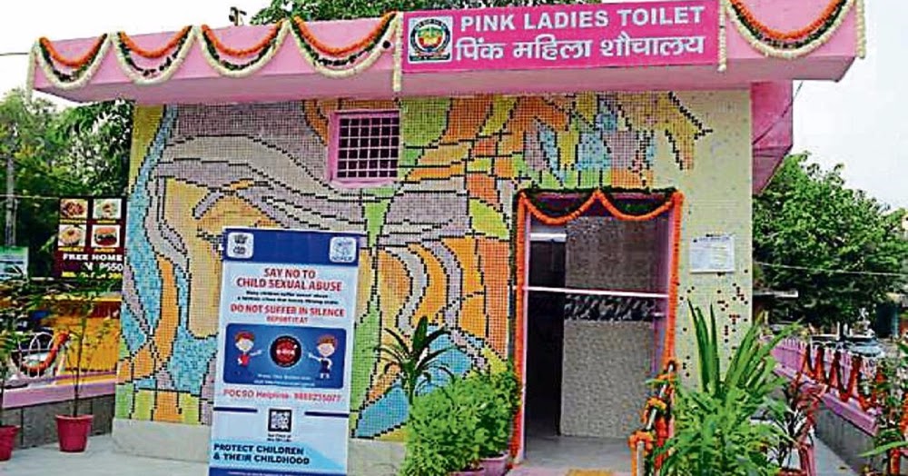 Delhi Gets Its First ‘Pink Toilet’