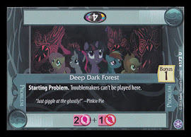 My Little Pony Deep Dark Forest The Crystal Games CCG Card