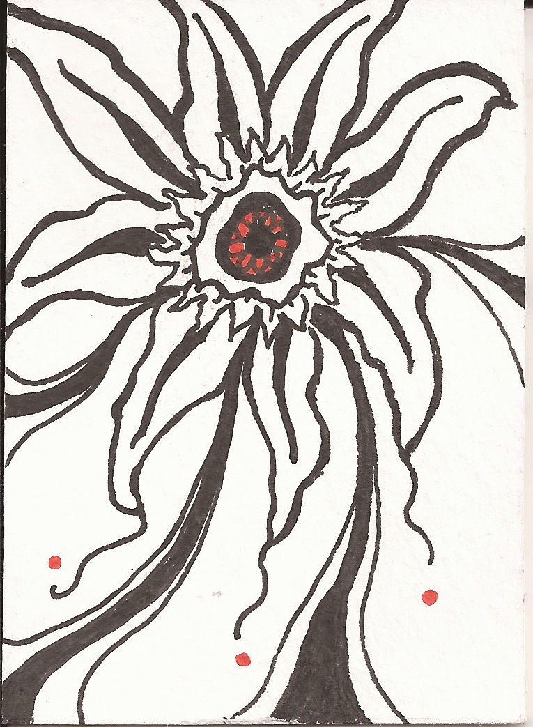 Mail Me Some Art Black And White Doodle ATC Part 2 mail-me-some-art-black-and-white-doodle-atc-part-2