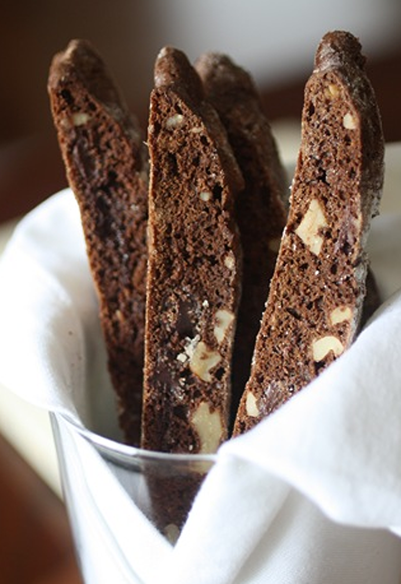 Scrumpdillyicious Chocolate Walnut Biscotti