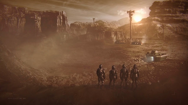 Valles Marineris - Mars image from The Expanse