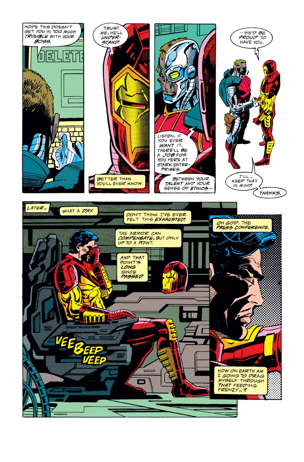 Read online Iron Man (1968) comic -  Issue #301 - 19