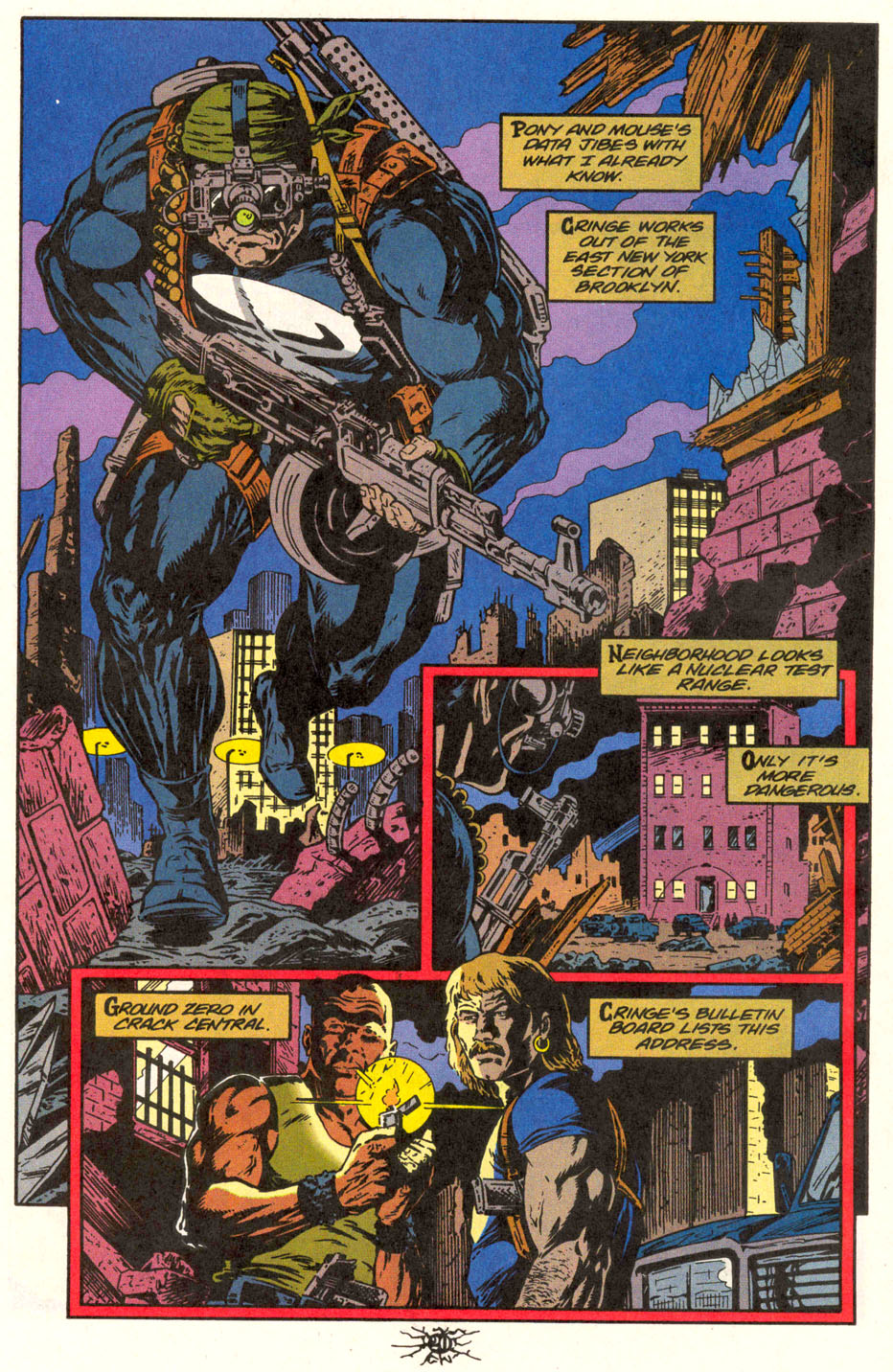 Read online The Punisher (1987) comic -  Issue #98 - Armies of the Night - 16
