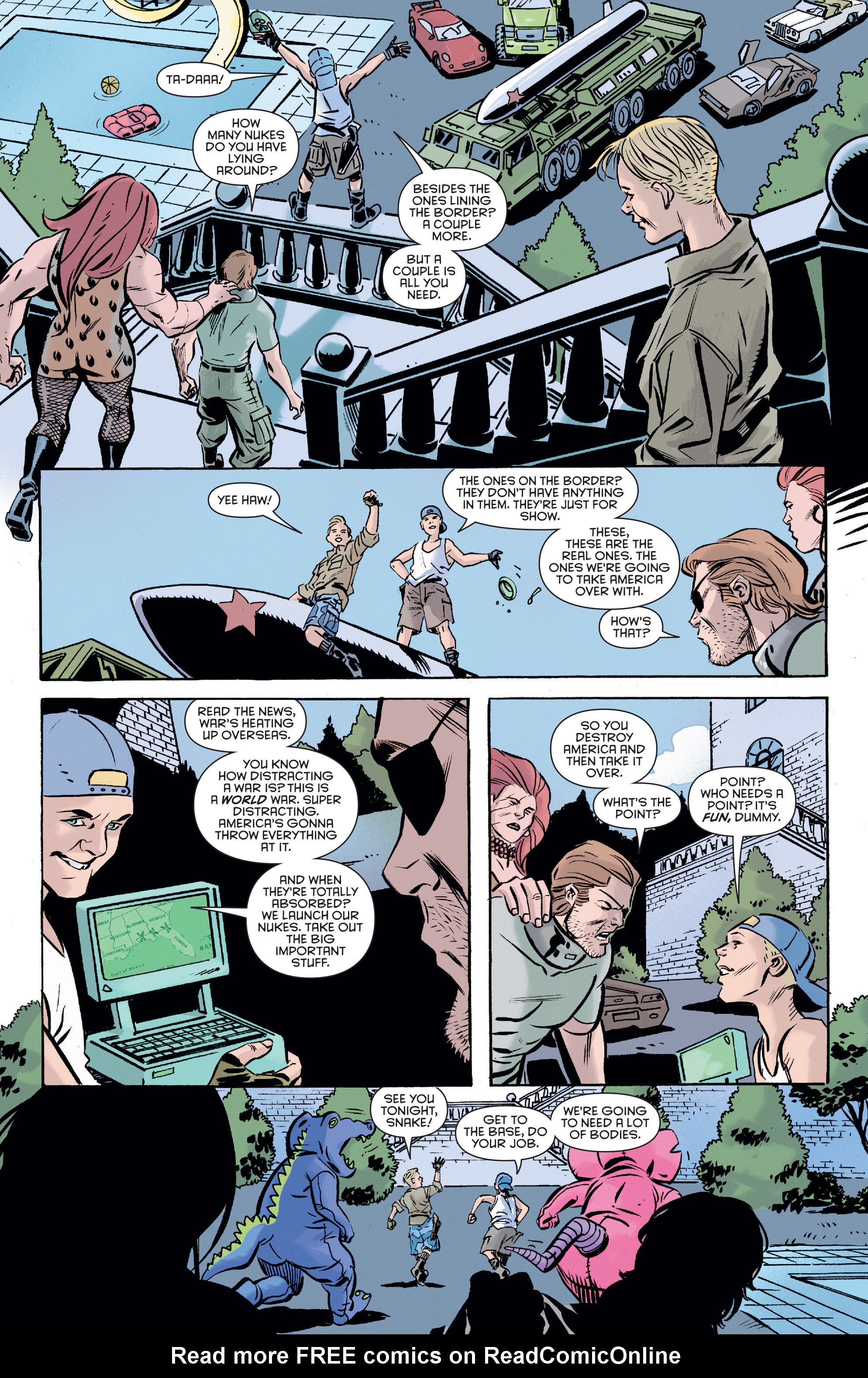 Read online Escape from New York comic -  Issue #3 - 11