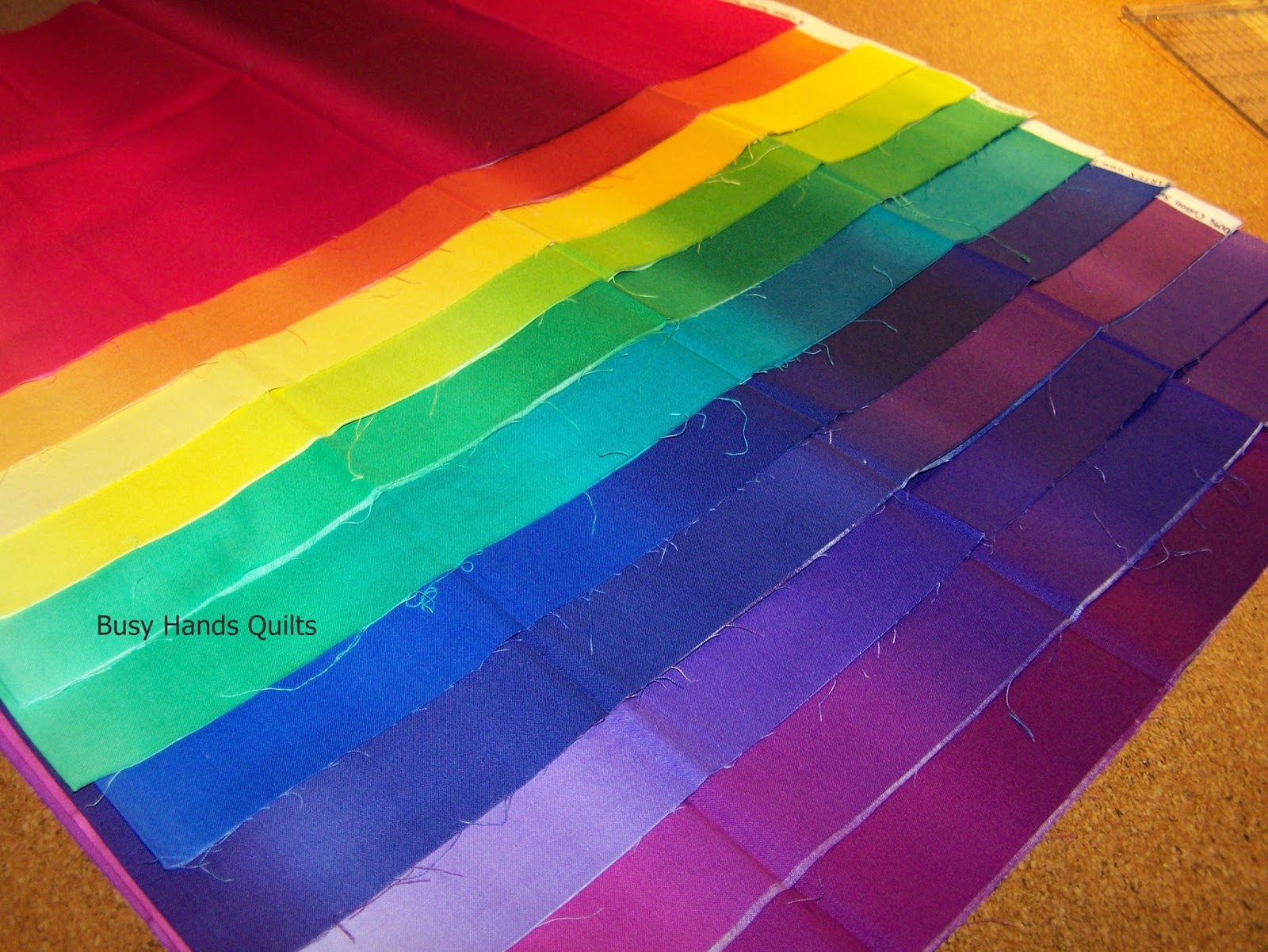 Busy Hands Quilts Splash of Color Quilt Along Fabric and Pattern Selection