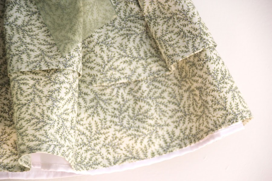 DIY patrones vestido niña volantes talla 3 a 8 años 