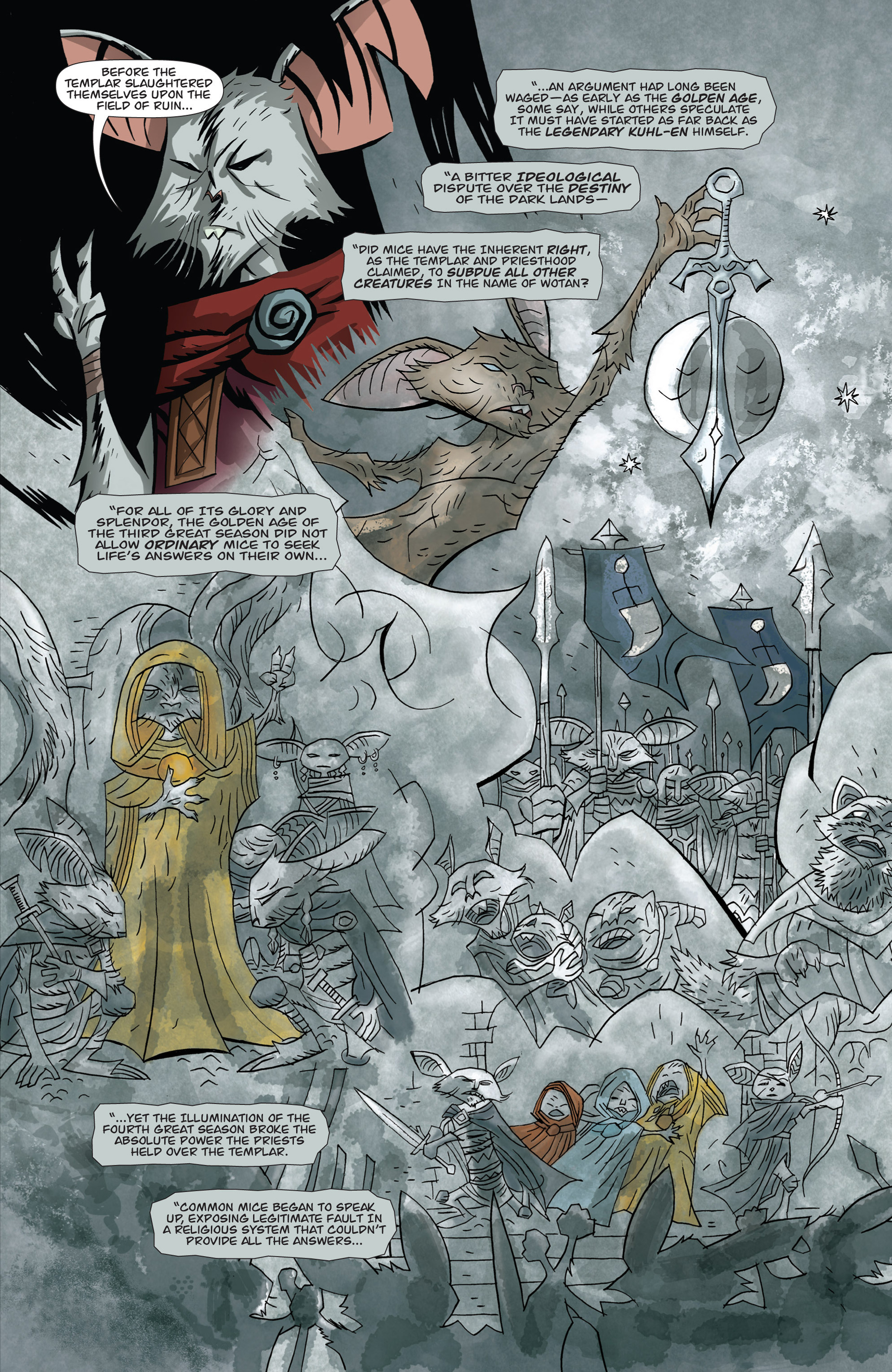 Read online The Mice Templar Volume 4: Legend comic -  Issue #6 - 8