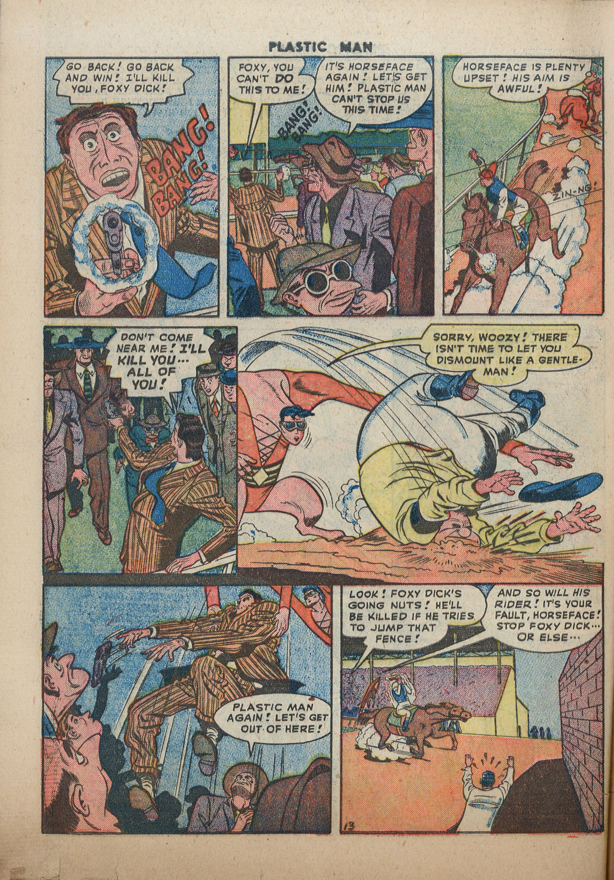 Read online Plastic Man (1943) comic -  Issue #12 - 48