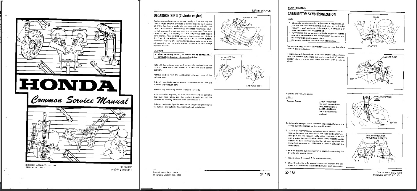 Buku manual service honda astrea grand #4