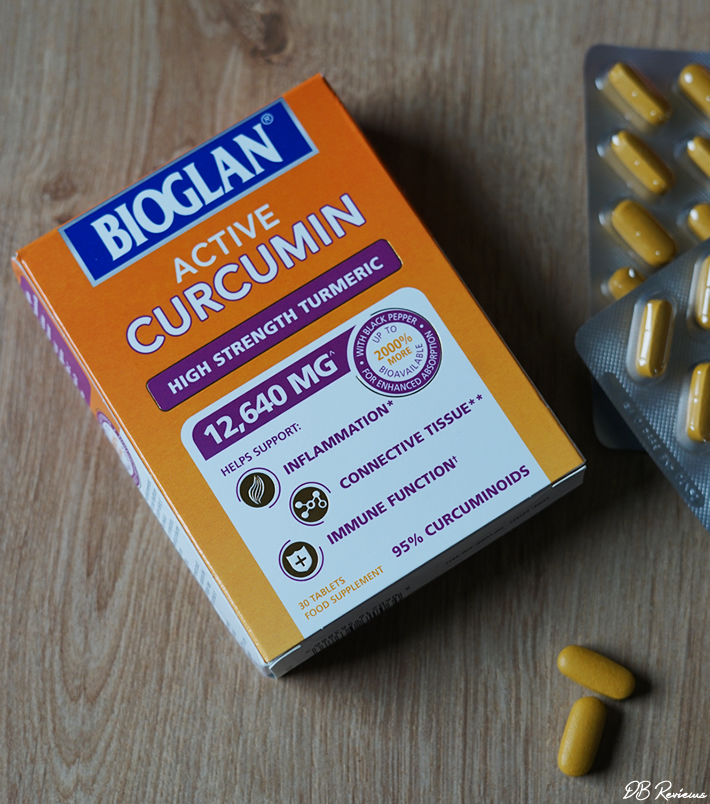 Bioglan Active Curcumin High Strength Turmeric Supplement DB