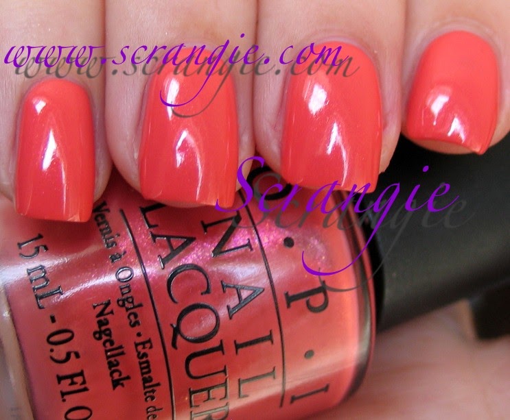 Opi Coral Nail Polish