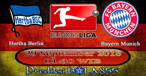 Prediksi Bola855 Hertha Berlin vs Bayern Munich 29 September 2018 Prediksi Bola855 Hertha Berlin vs Bayern Munich 29 September 2018