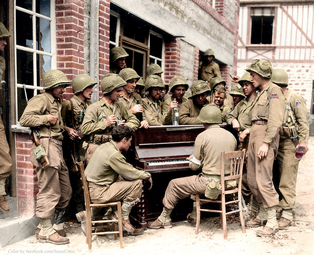 Momentos del Pasado: Fotografías a color de la Segunda Guerra Mundial