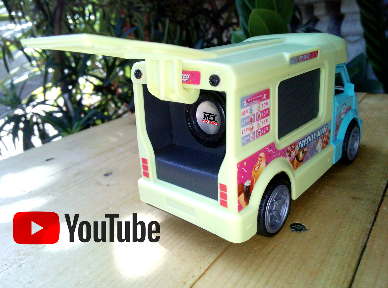 DIY Mini Subwoofer Custom Toy Car Mini Subwoofer