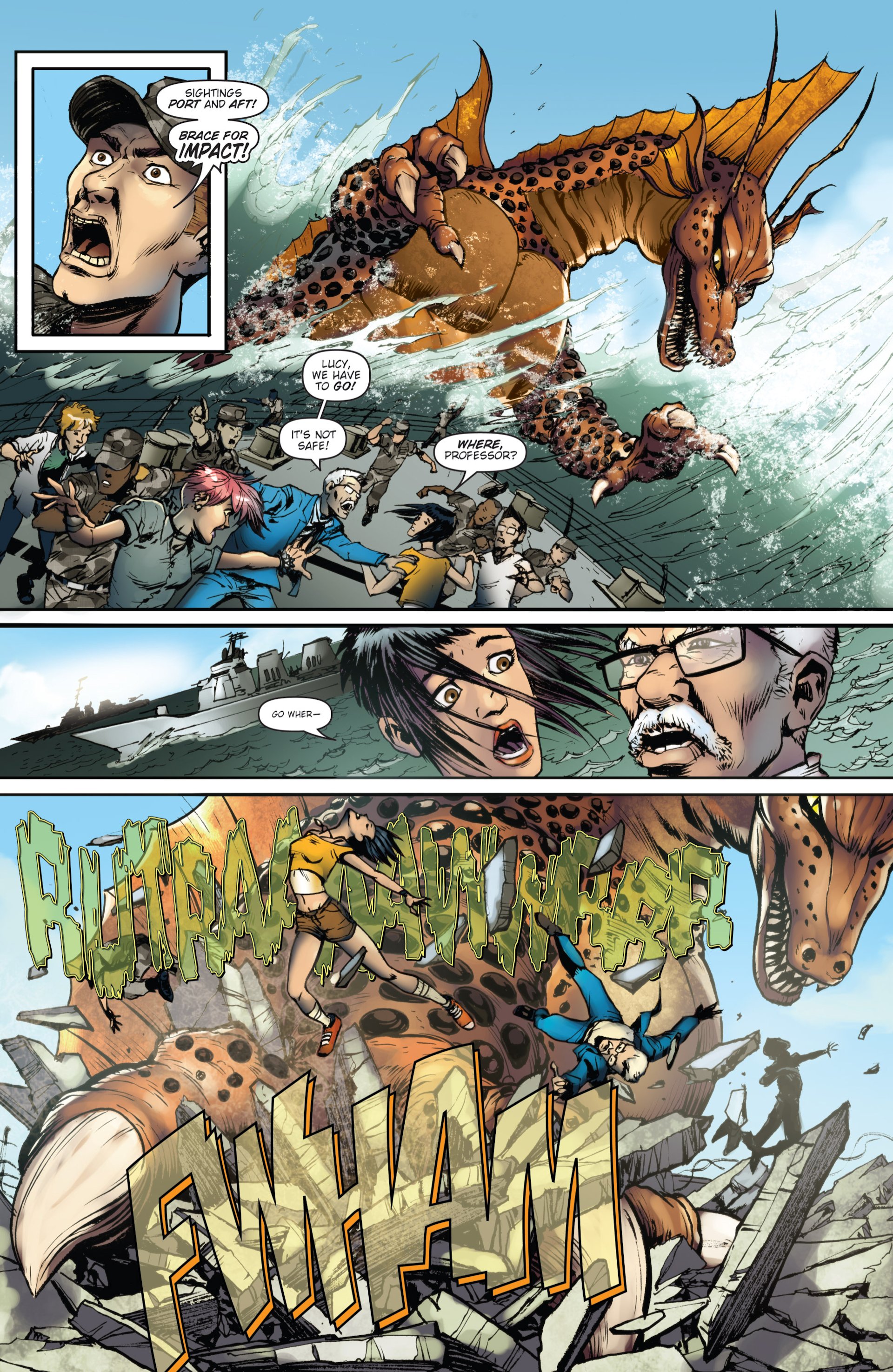 Read online Godzilla: Rulers of Earth comic -  Issue #9 - 3