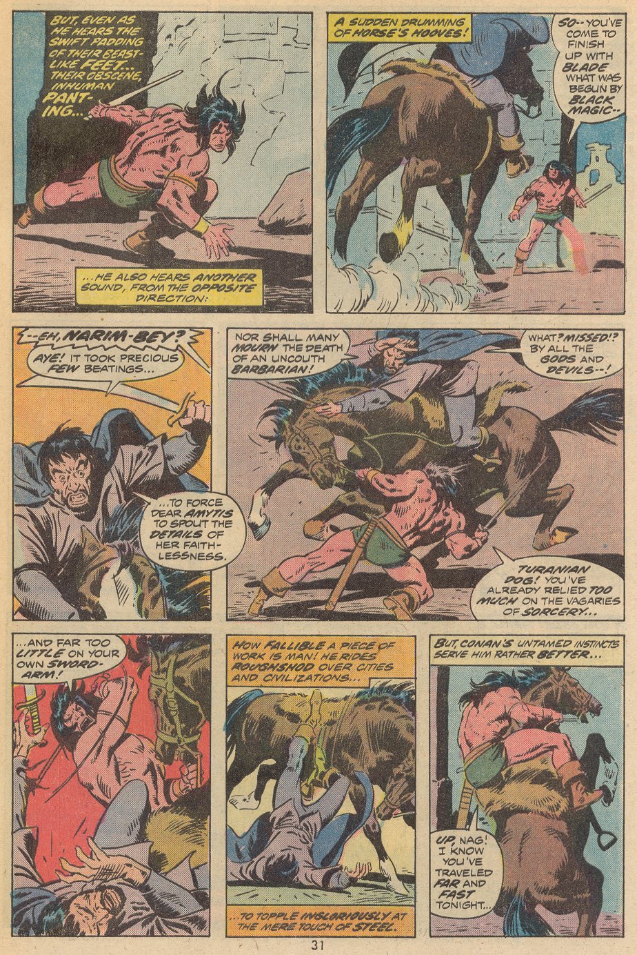 Read online Conan the Barbarian (1970) comic -  Issue #38 - 22