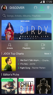 DOWNLOAD JOOX MUSIC V2.2.2 APK FOR ANDROID