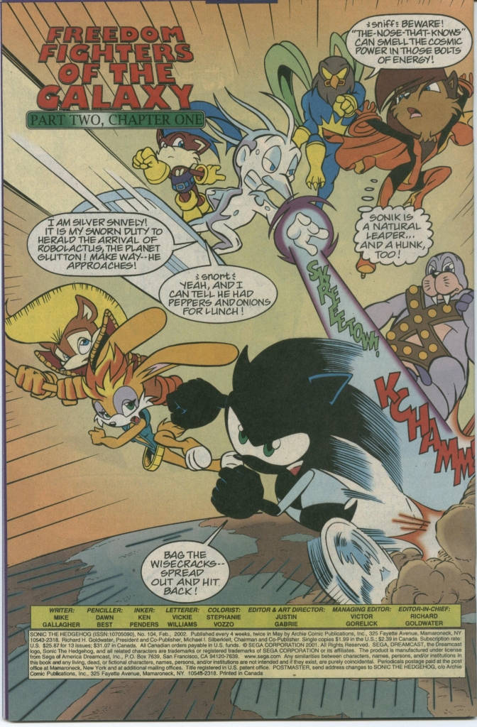 Read online Sonic The Hedgehog comic -  Issue #104 - 4