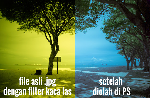 Foto Long Exposure Low Budget Menggunakan Kaca Las