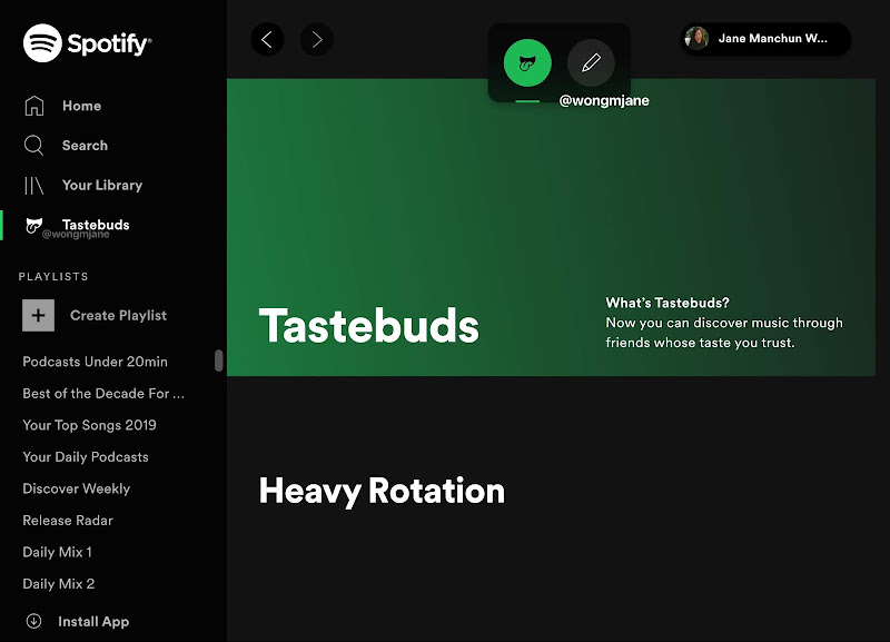 Spotify is working on Tastebuds