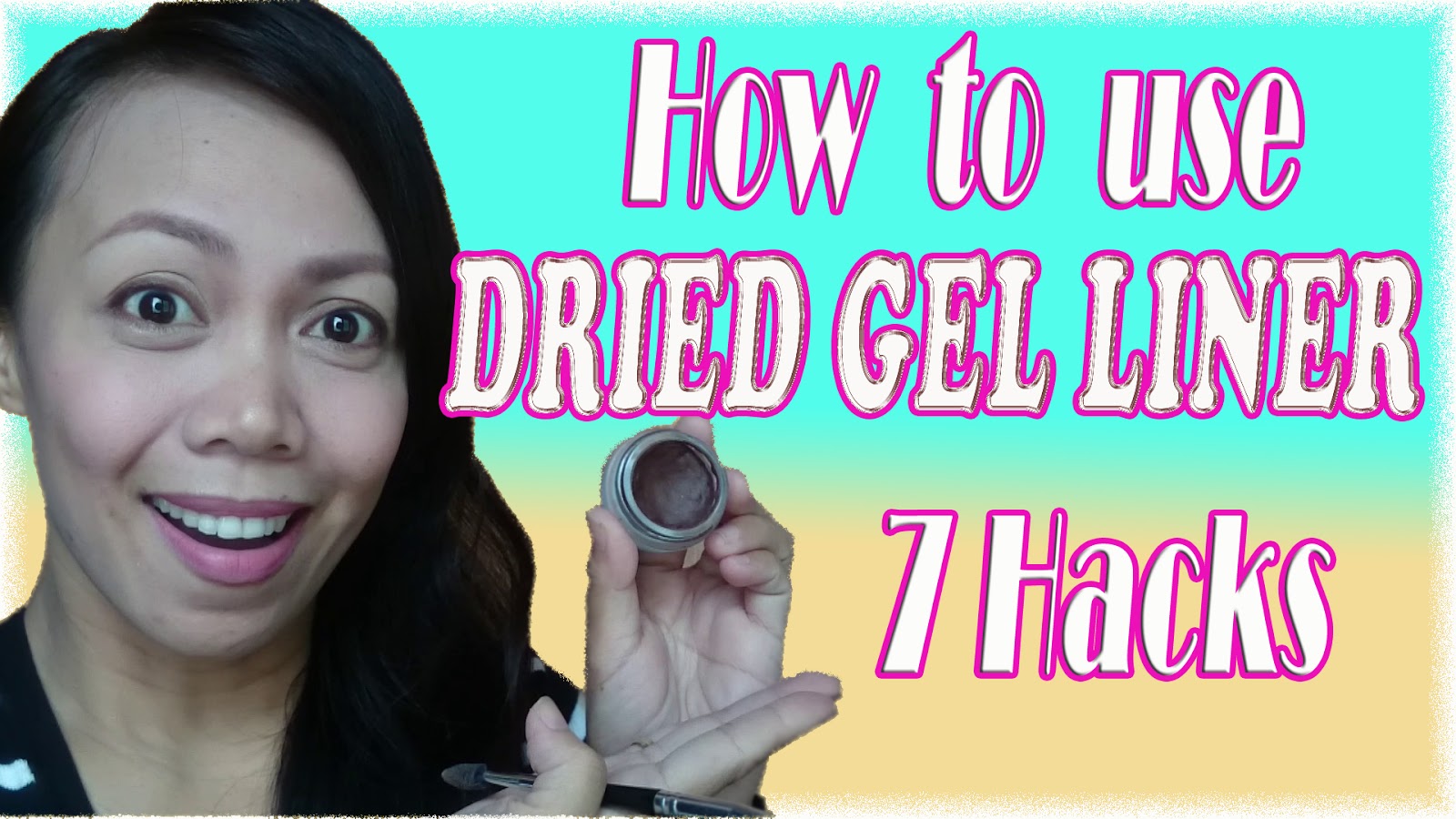 How to use DRIED GEL LINER + 7 HACKS God is Good all the time