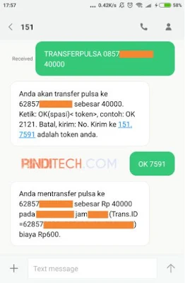 Cara Mengirim atau Transfer Pulsa Kartu Indosat