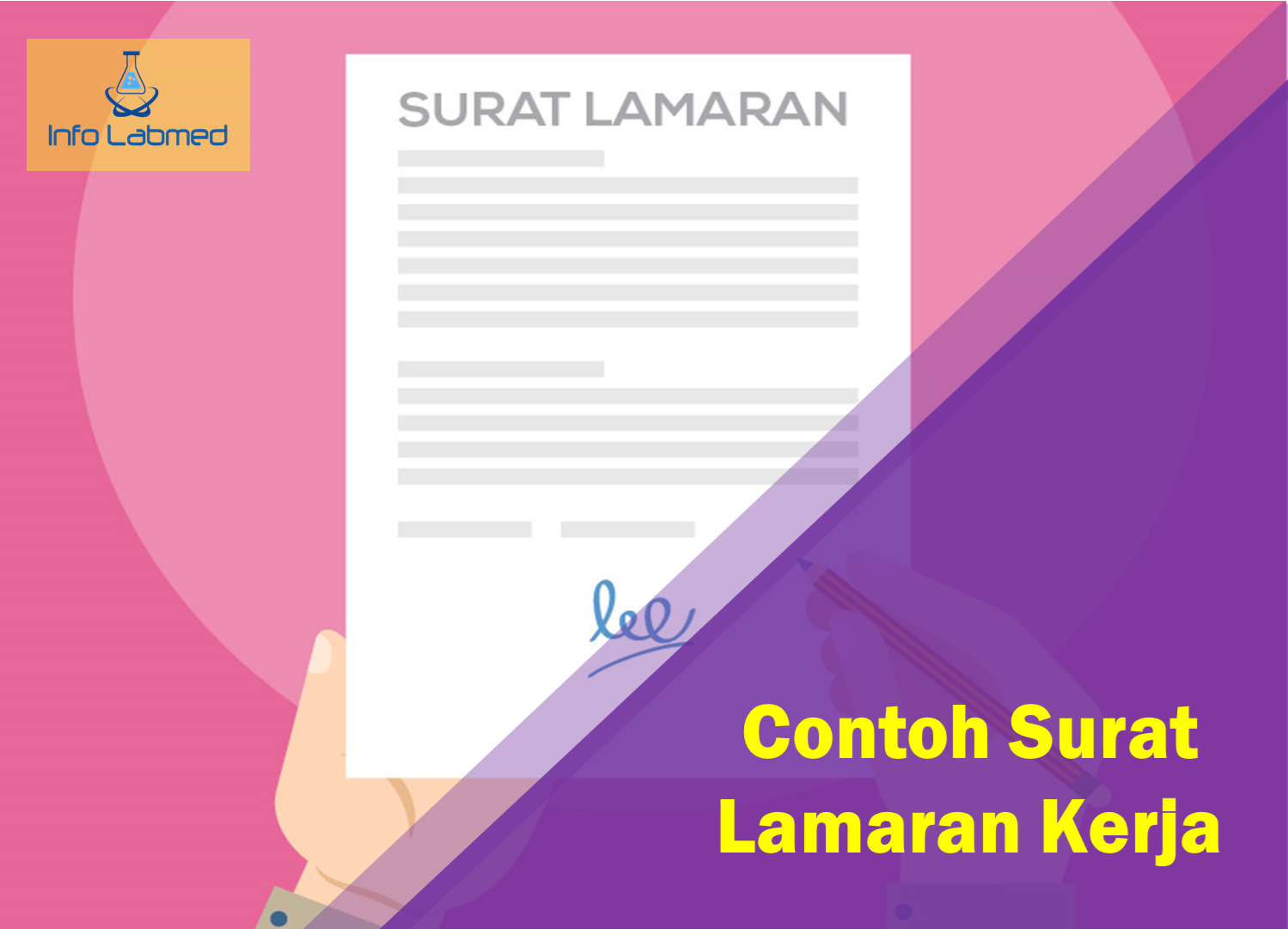 Contoh Surat Lamaran Kerja Ahli Teknologi Laboratorium Medik