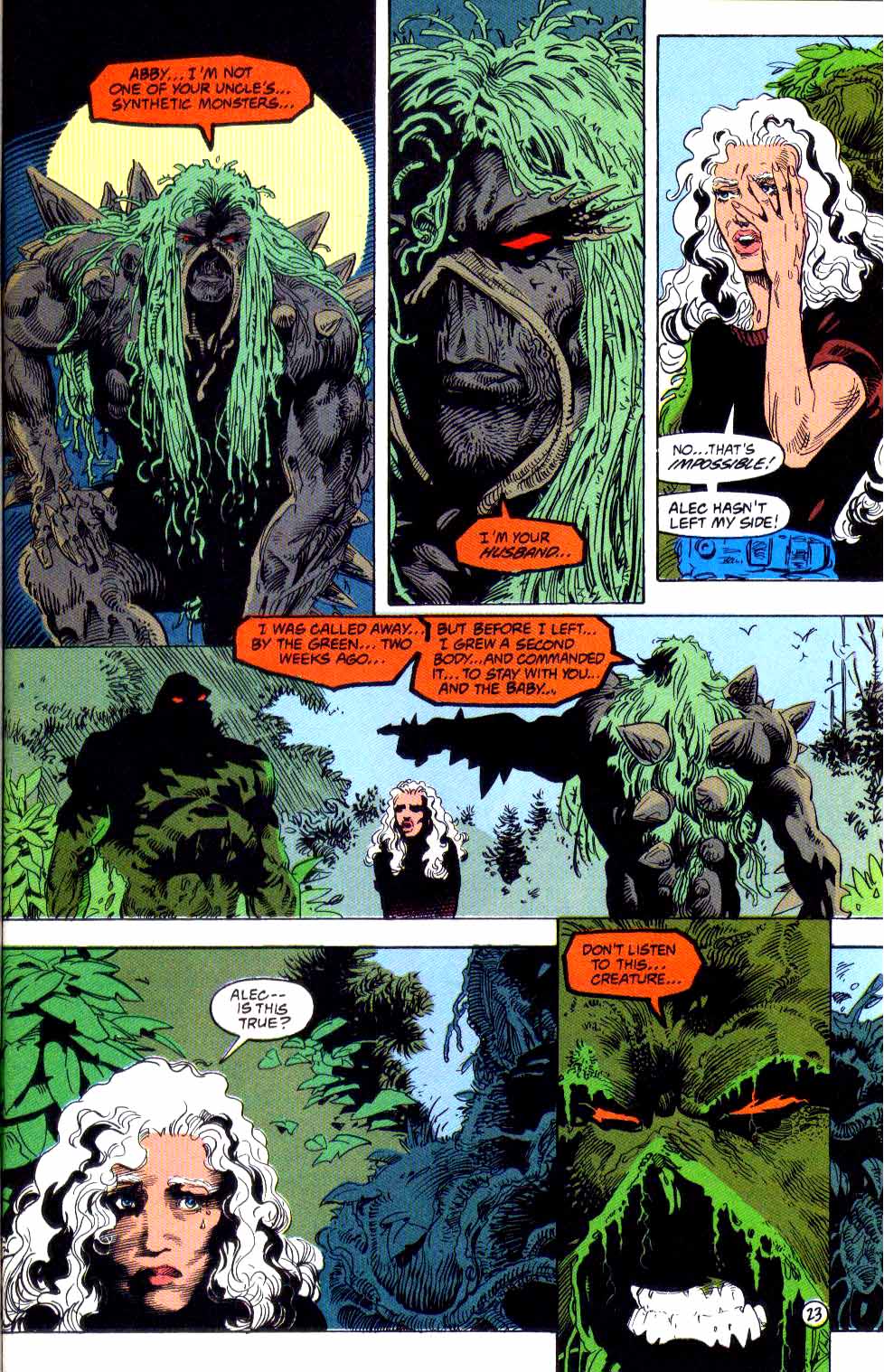 Read online Swamp Thing (1982) comic -  Issue #131 - 24