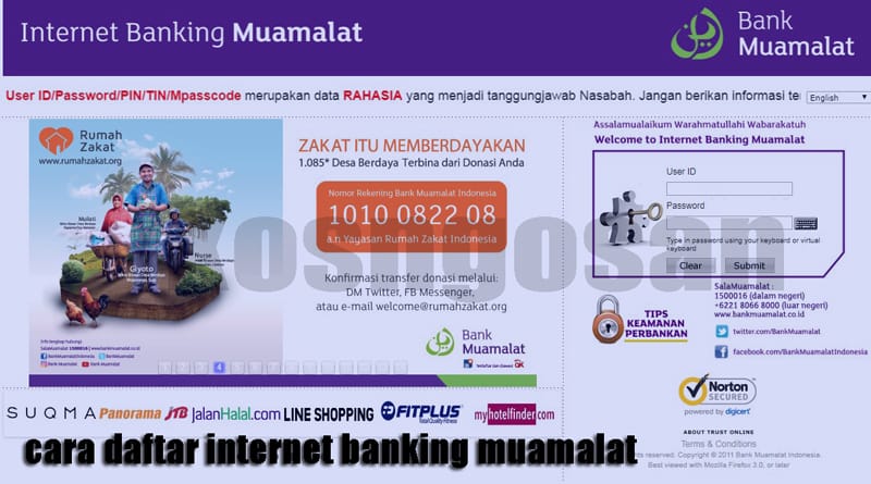 cara daftar internet banking muamalat cara daftar internet banking muamalat