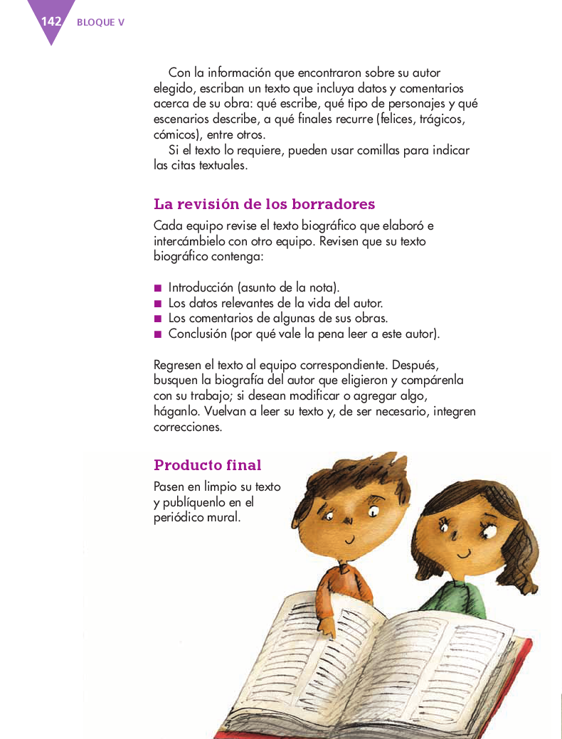 Conocer datos biográficos de un autor de la literatura infantil o juvenil - Español 4to Bloque 5 2014-2015