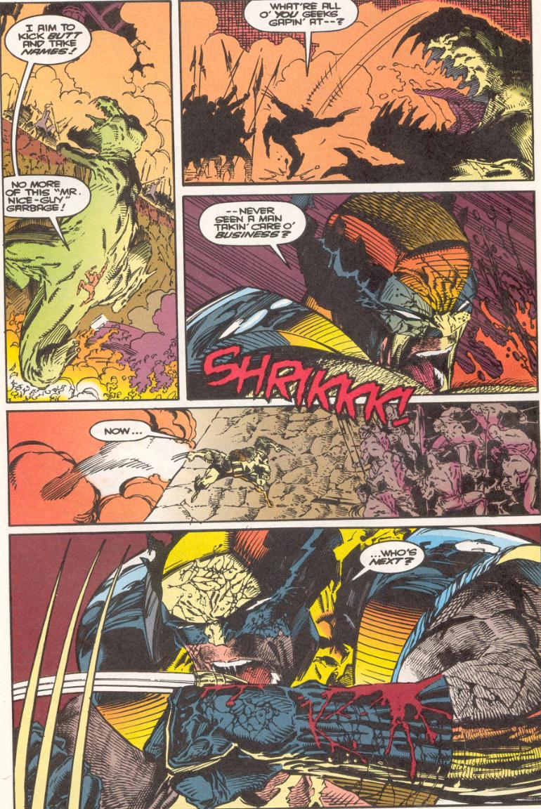 Wolverine (1988) Issue #71 #72 - English 9