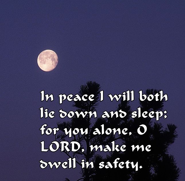 Psalm 4:8