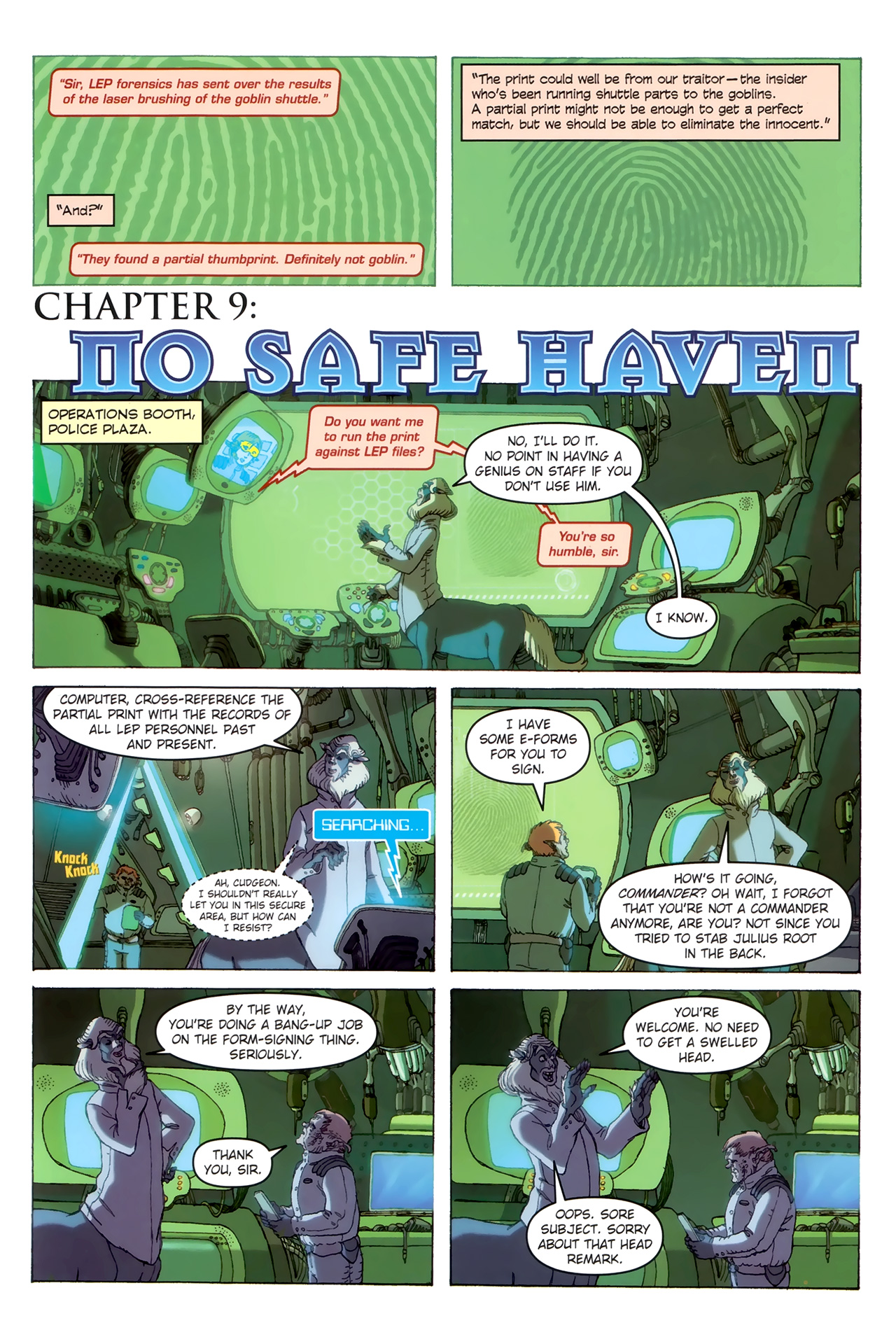 Read online Artemis Fowl: The Arctic Incident comic -  Issue # TPB - 68