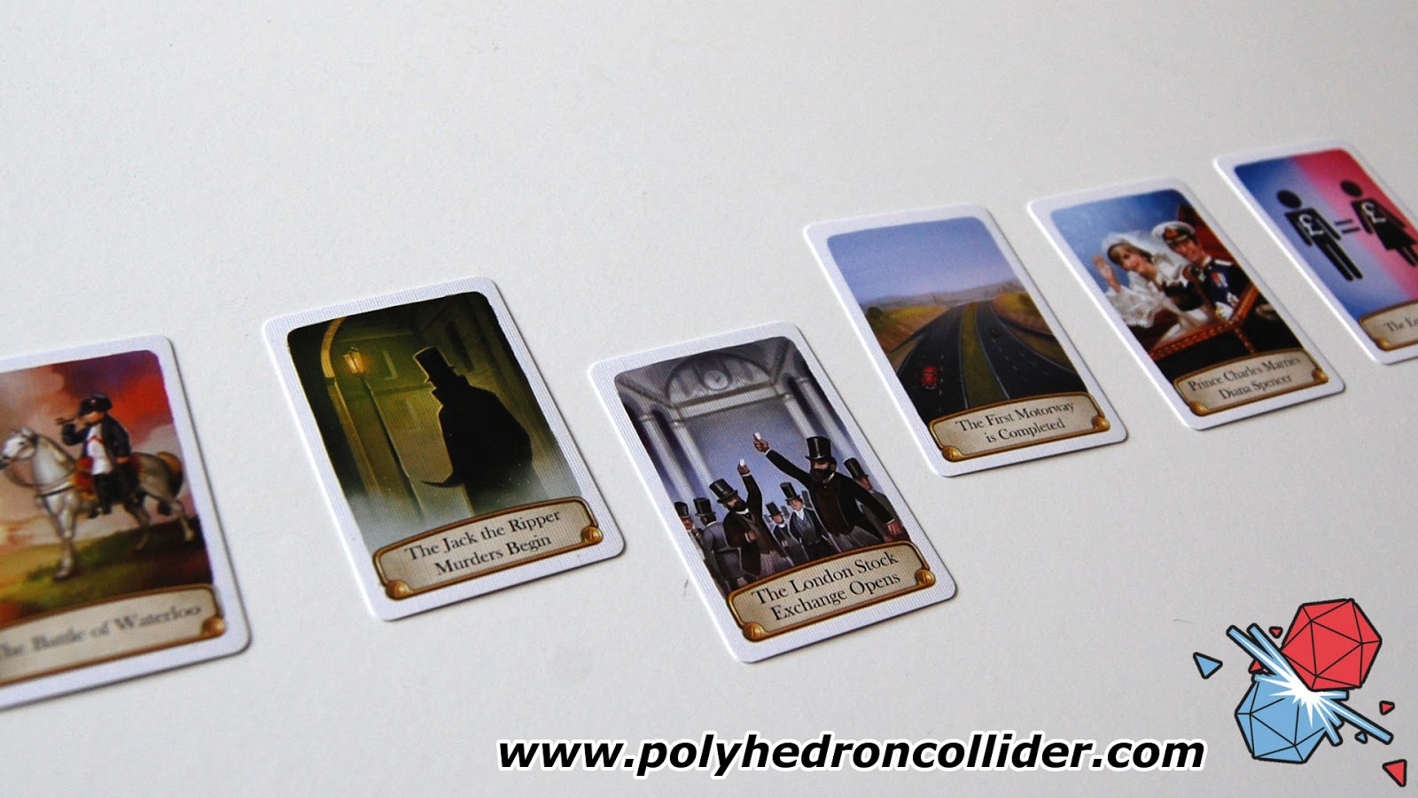 Timeline British History Review Polyhedron Collider