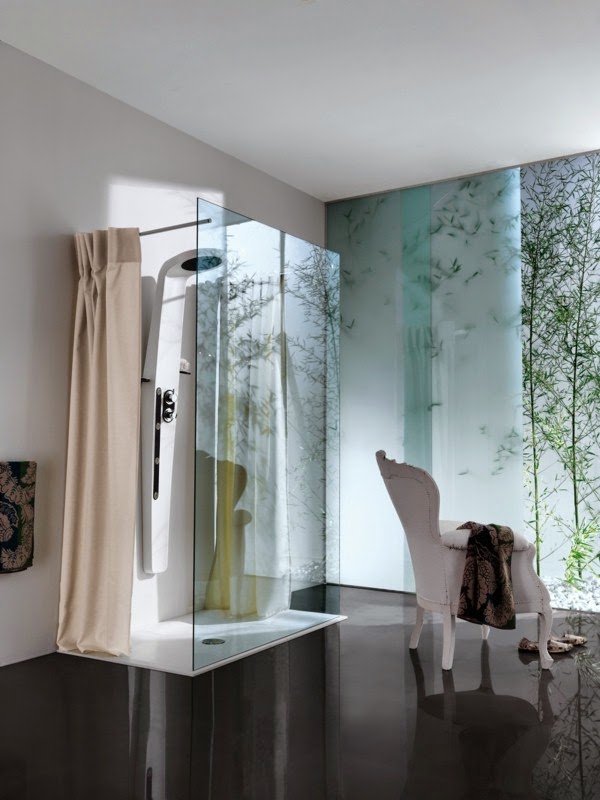 Modern shower cabin for the bathroom!