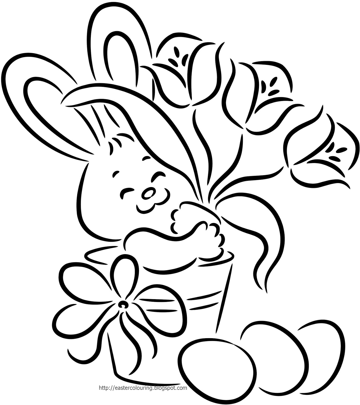 EASTER COLOURING