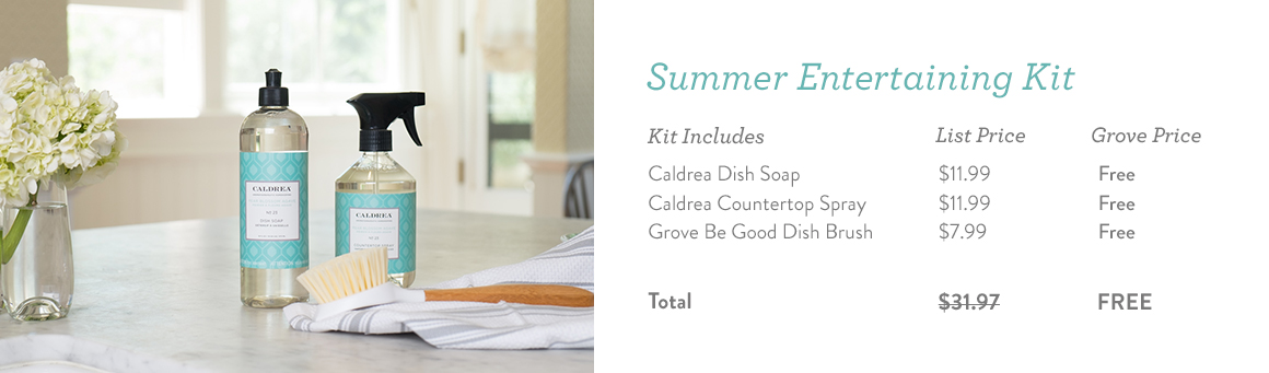Gift Ideas With Caldrea S Summer Entertaining Kit Get One For Free