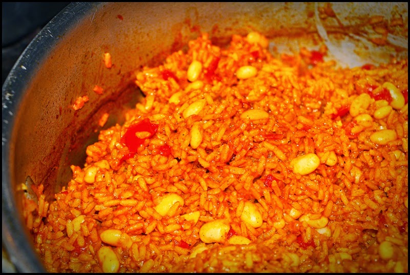 MediterraneanStyle "Golden" RiceandBeans