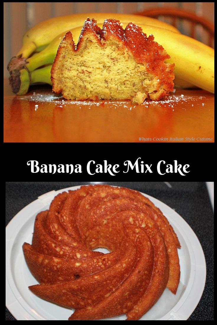 Banana Cake Mix Cake What's Cookin' Italian Style Cuisine
