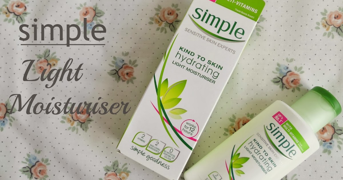 fungsi simple hydrating light moisturizer