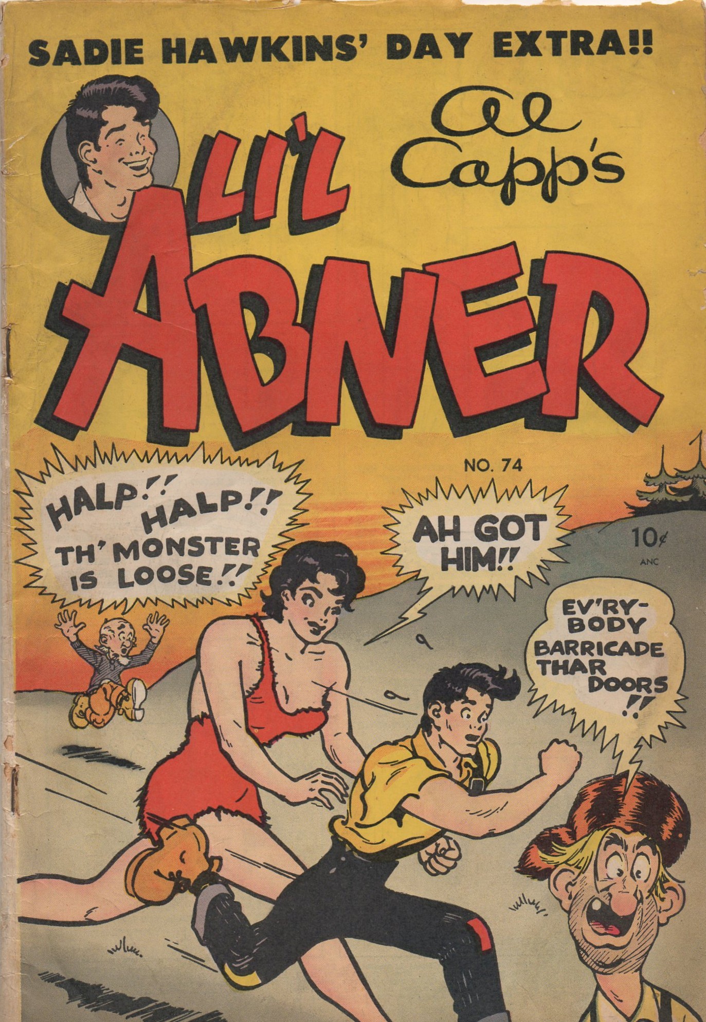 Read online Li'l Abner Comics comic -  Issue #74 - 1