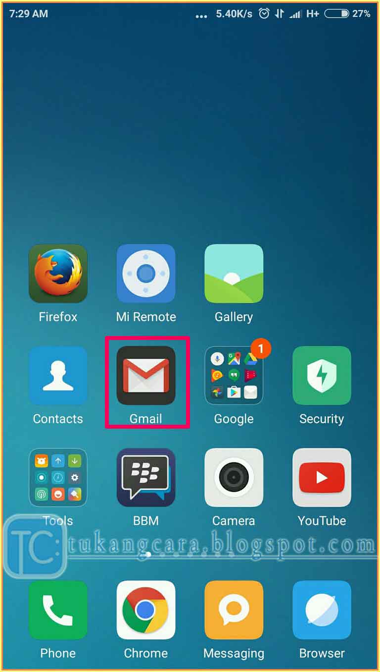 Cara Buka Email Gmail Lewat HP Android Dengan Google Mail App