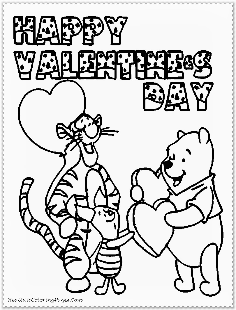 valentines day coloring pages disney - photo #10