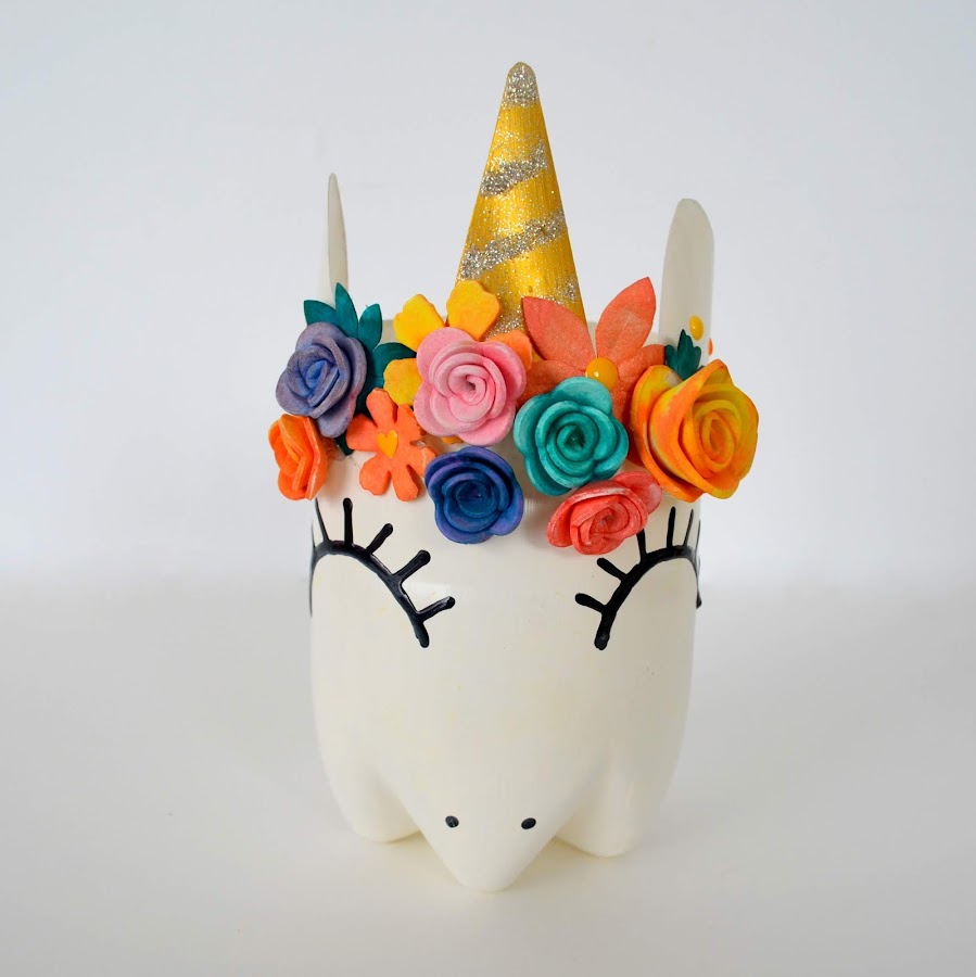 lapicero unicornio kawaii unicorn pencil pot