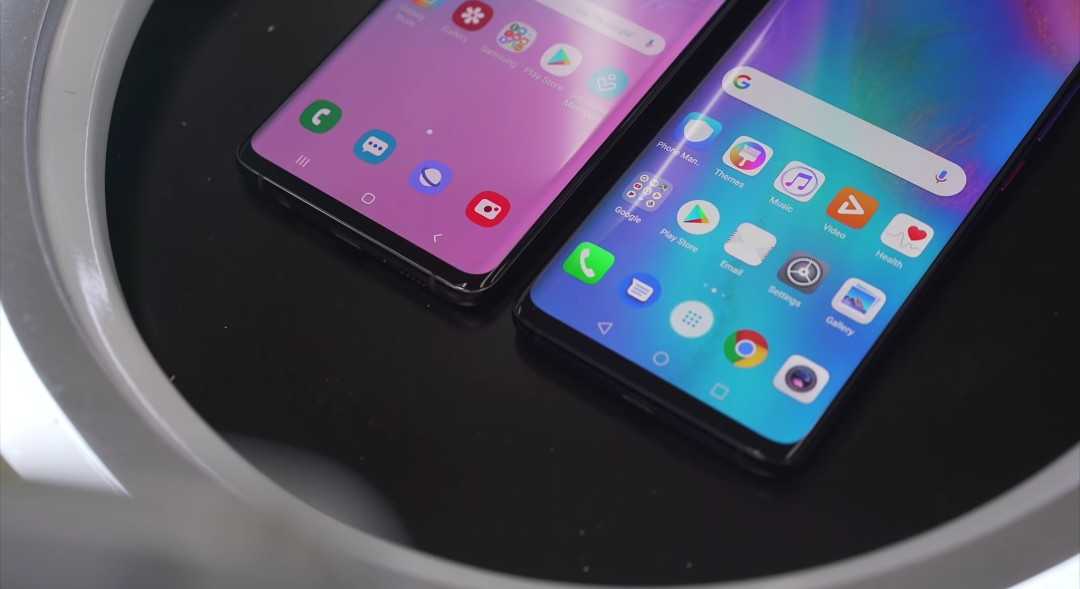 Huawei Mate 20 Pro curvier screen sides