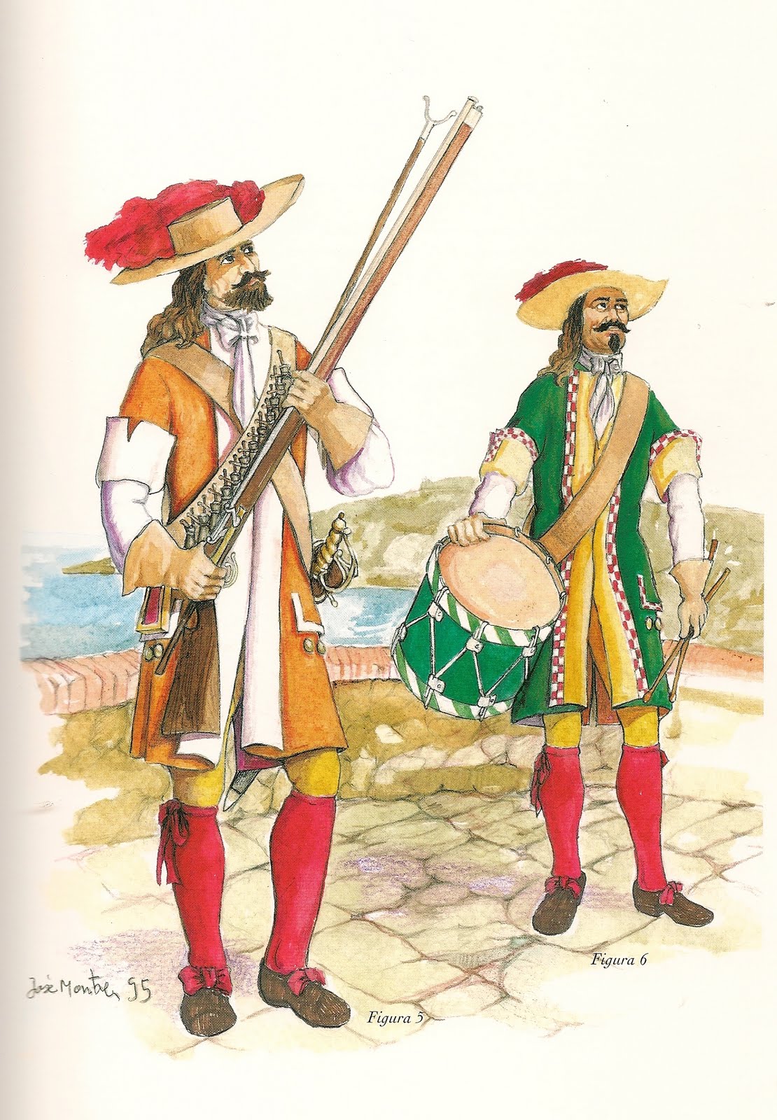 Spanish Lead Painting Spanish midlate XVII c. colour plates